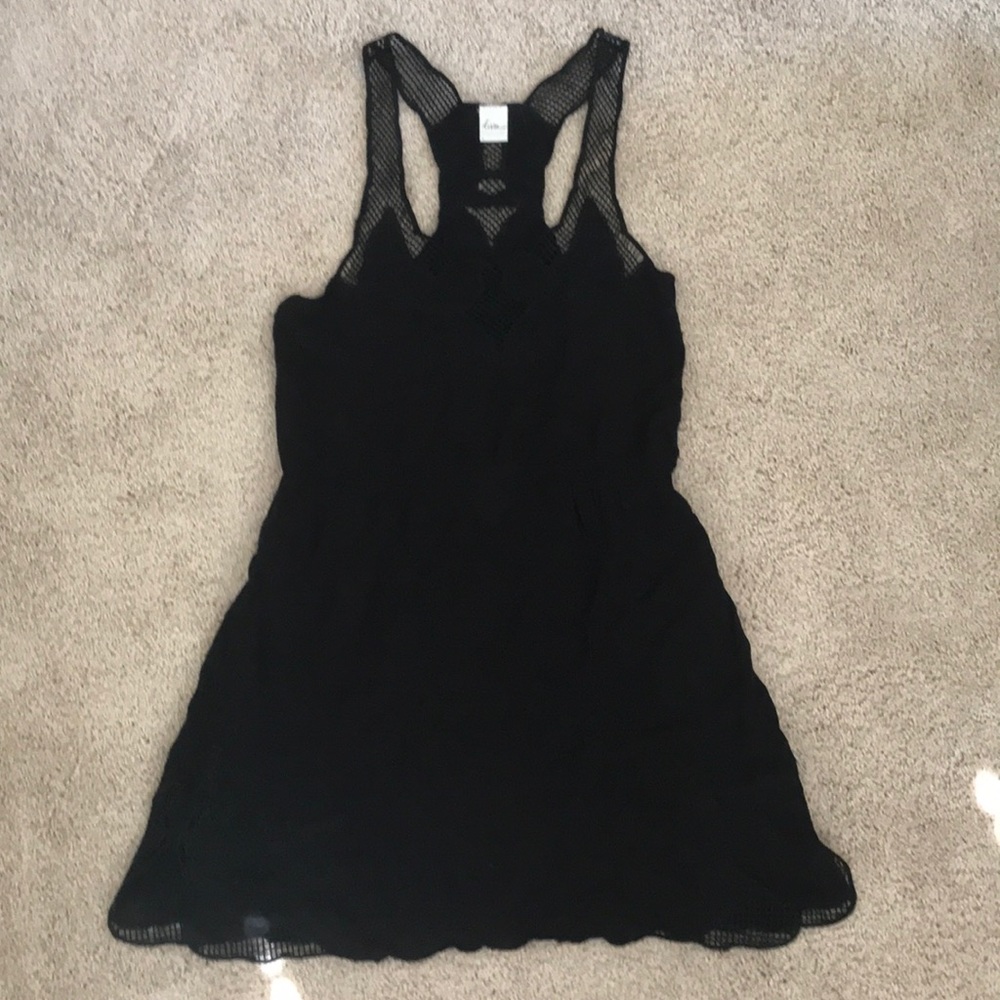 Black summer dress
